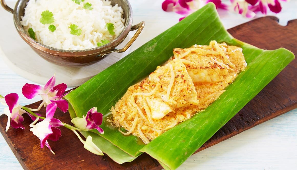 Rybne curry z mlekiem kokosowym