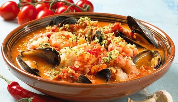 Hiszpański kociołek rybny